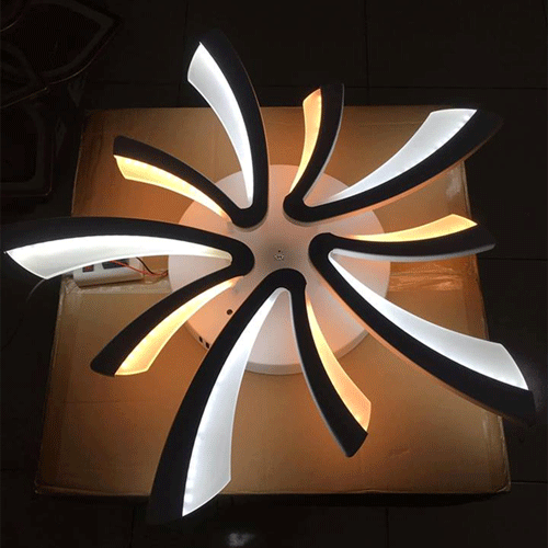 Đèn trang trí mâm MICA V1 5 cánh, đèn LED mâm, đèn trang trí hiện đại