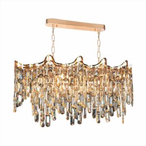 Đèn trang trí thả pha lê K9 thân xi cao cấp 2278N1000 - Thành Đạt