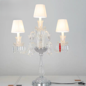 Đèn bàn theo set pha lê cao cấp DB9801T4 - Thành Đạt
