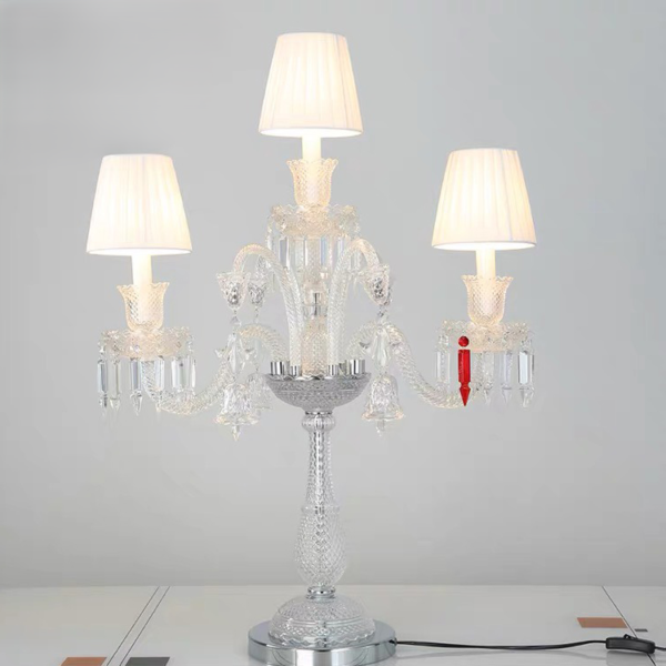Đèn bàn theo set pha lê cao cấp DB9801T4 - Thành Đạt