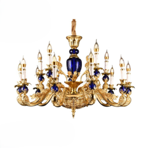 Đèn trang trí thả pha lê cao cấp 6066T12 - Thành Đạt