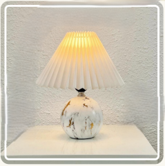 Đèn Bàn Gốm Sứ Cao Cấp DS-TL9862W - Thành Đạt